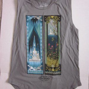 Disney Women/Junior Top Tee Shirt "Frozen" Size S